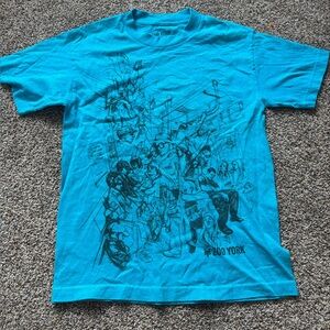 Zoo York Blue Graphic T-Shirt for Men size small